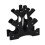 PP Material 3 Tier Weight Rack 20kg Support Easy for Home/Gym 15
