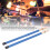 2Pcs Bamboo Drum Brush Stick Set for Percussion Instruments, Blue 10