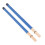 2Pcs Bamboo Drum Brush Stick Set for Percussion Instruments, Blue 12