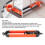 Contour Gauge Scribe Tool with Lock, Adjustable, 23.3cm 3