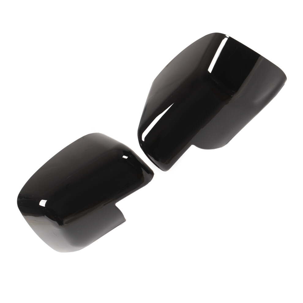 Glossy Rear View Mirror Cover For Land Rover Discovery, Freelander & Range Rover Sport Black 9451357031130