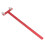 Aluminum Alloy Bow String Nocking Points Pliers Red T-Shape 16