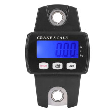 Handheld Digital Crane Scale 300Kg Aluminum Alloy Black