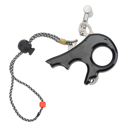 Aluminum Alloy Compound Bow Release Aid, 3-Finger Grip, Adjustable Sensitivity, Black 2