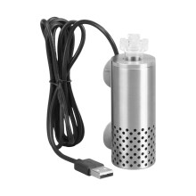 Rechargeable Stainless Steel Fish Tanks Surfaces Skimmers USB