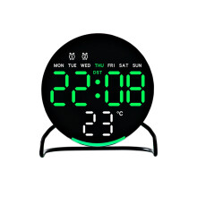 Lightweight Alarm Clock LED Display And Soft Nightlight for-04