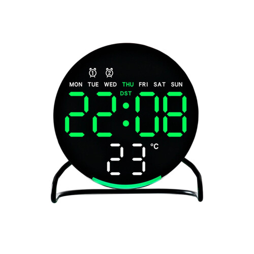 Lightweight Alarm Clock LED Display And Soft Nightlight for-04
