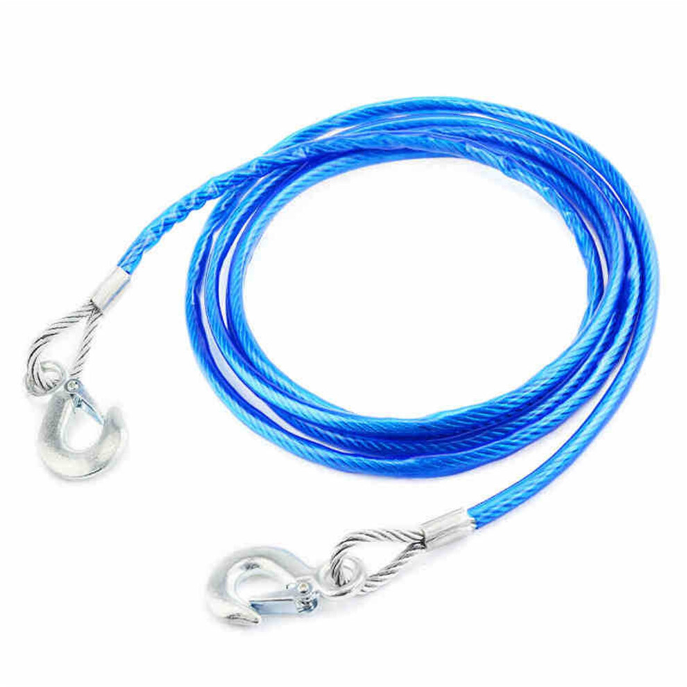Steel Wire Winch Rope 4M/13.1Ft 5 Tons Towing Wire For Suv Truck Atv Utv 8401357037541