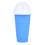 400ml Blauer Quick-Frost-Becher mit Silikagel, Durstlöscher, Slushiemaker 2