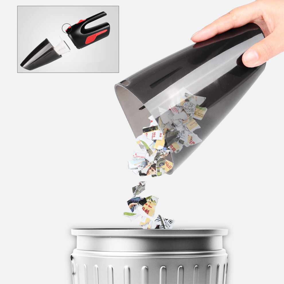 120W Handheld Car Vacuum Cleaner With Led For Wet And Dry Use Light 6941357040865