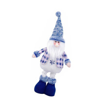 Intrekbare kerst pluche figuur decoratie gevulde-ouderling