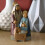 Weihnachtskrippe, dekorative Figur, Harz,-Kätzchenfamilie 4