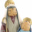 Weihnachtskrippe, dekorative Figur, Harz,-Kätzchenfamilie 5