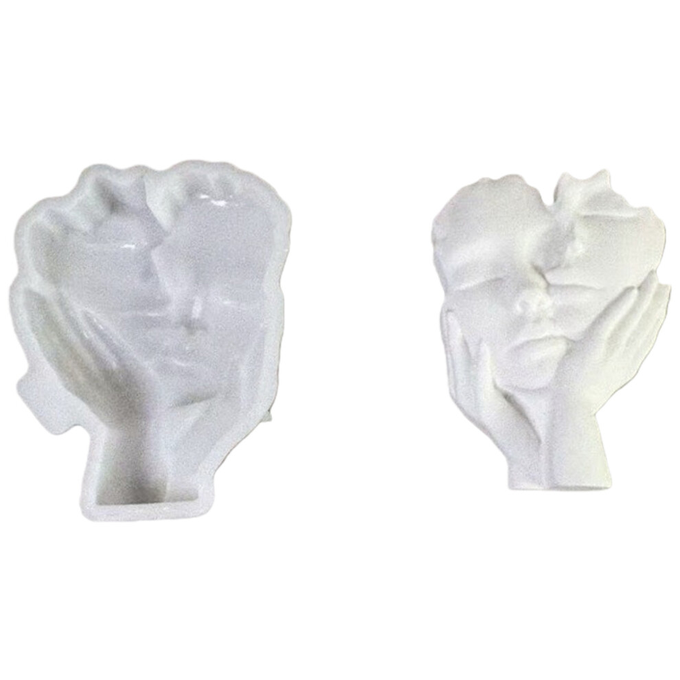 Face Candle Mold for Candle Making Desktop Ornament Mold for DIY