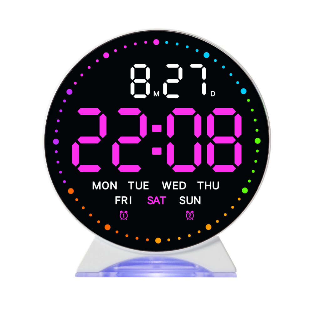 Digital Alarm Clock Led Digital Clock Electric Desk Clock-07 7695000238541