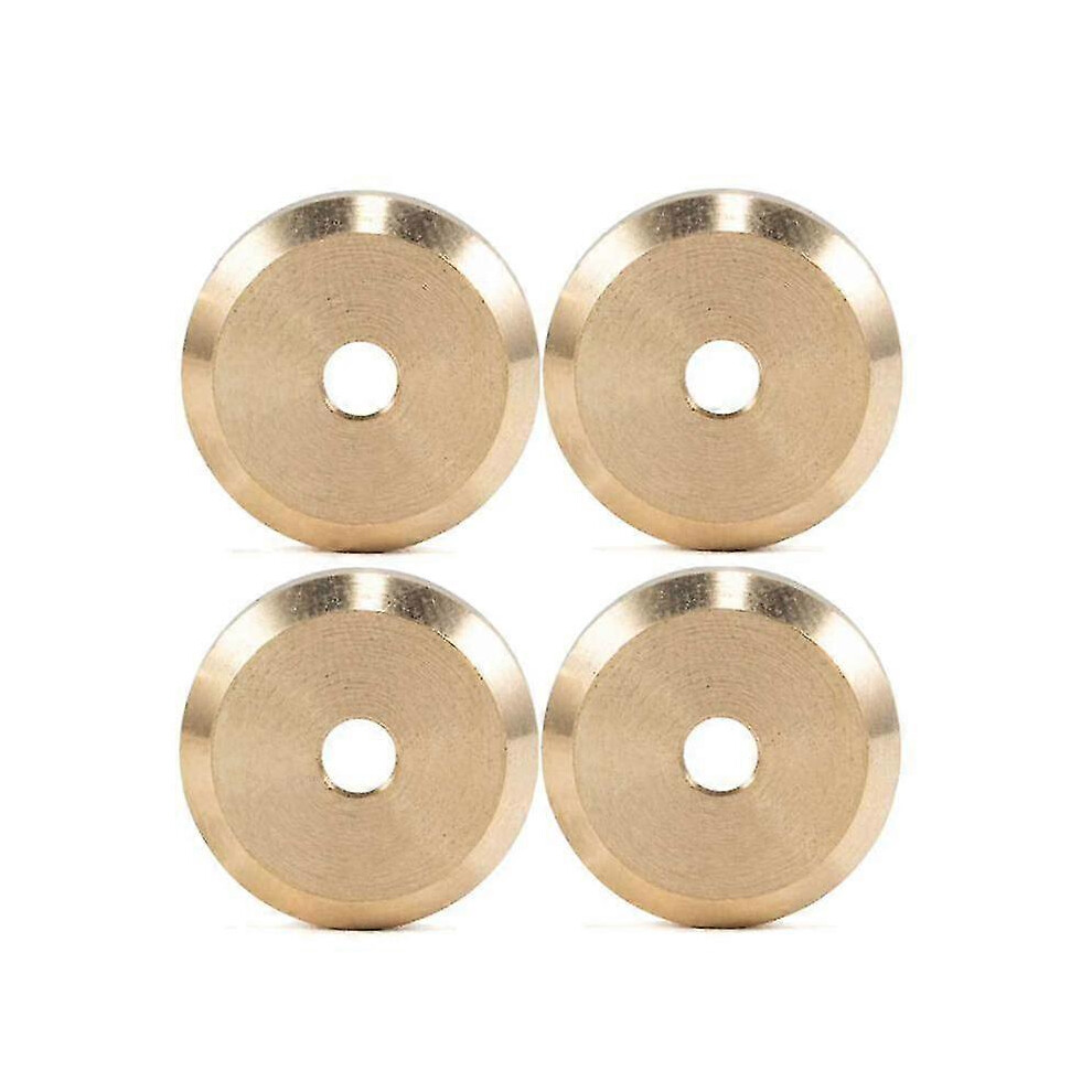 Kikidex (As Show, One Size) 4Mm Steel Axles Brass Weights Widen Wheel Hub Set For 1/24 Axial Scx24 Upgrade Parts