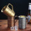 Permanent Untarnished Camping Mugs 500ml Insulated Leave-Silver 4