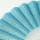 Sparkling Plastic Hand Fan Glittering Embellishment-Purple 7