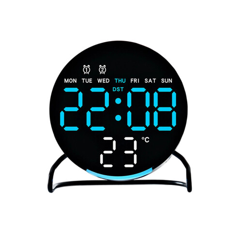 Multifunctional LED Desk Clock With Alarm Nightlight And-03