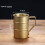 Permanent Untarnished Camping Mugs 500ml Insulated Leave-Silver 3