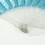 Sparkling Plastic Hand Fan Glittering Embellishment-Purple 6