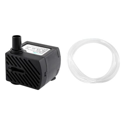 Pompes à eau en plastique durables pour petits aquariums et- 3W