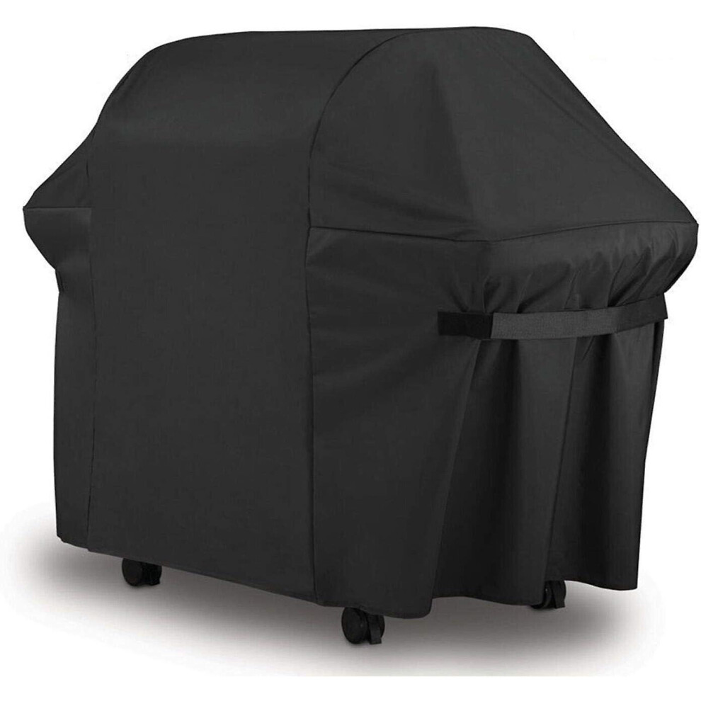 Kikidex (As Show, One Size) Barbecue Cover Bbq Protective Tarpaulin 420D Oxford-Rain And Dustproof Cover147x61x122