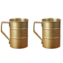 Tasses à café fines et chaudes pour le Camping, capacité de-Or