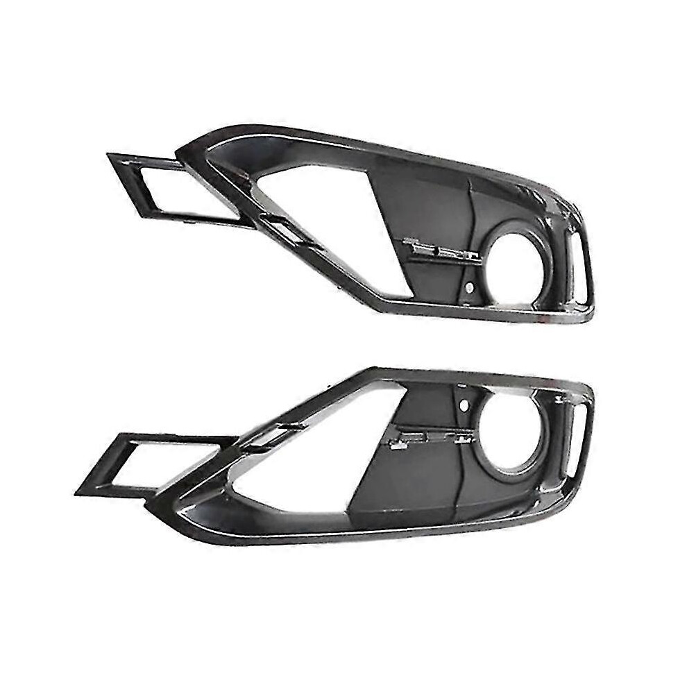 Kikidex (As Show, One Size) Fog Light Front Bumper Grille Cover Trim For 3 Series F30 F31 2012-2015 51117300739 51117300740