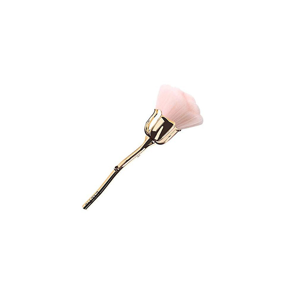 Kikidex (As Show, One Size) Rose Makeup Brush Blush Brush Super Large Face Powder Makeup Brushes For Powder Cosmetic (Pink) Pink