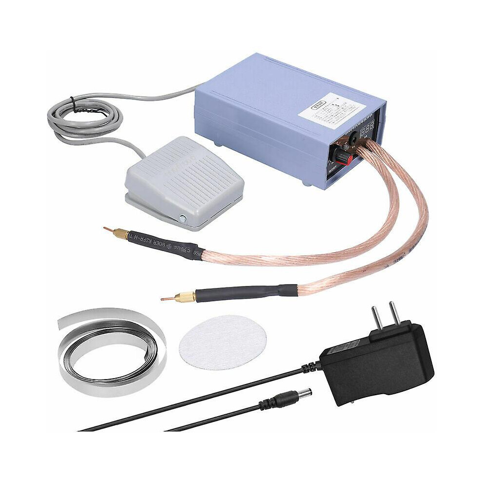 Kikidex (As Show, One Size) 18650 Spot Welder 5000W 6200Mah, 0-800A Portable Current Adjustable Spot Welder For 18650 Batteries