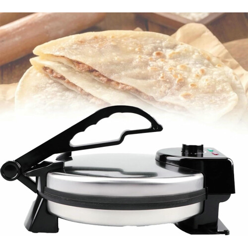 Roti Machine 2000 W Tortillas Press With Antiadherent Cooking Surface