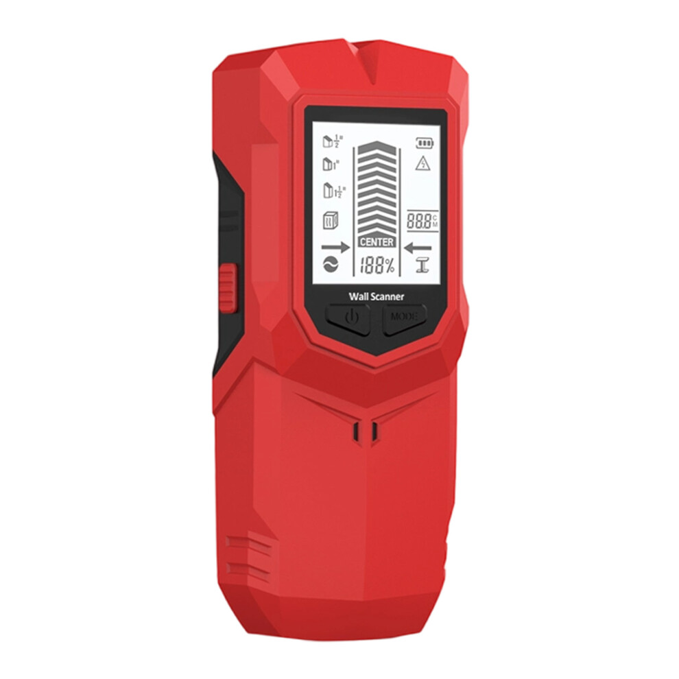 Precise Handheld Wall Scanner For Metal Detection In Wall-Red 7754000223671