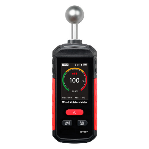 Construction Grade Humidity Meter With Temperature Display