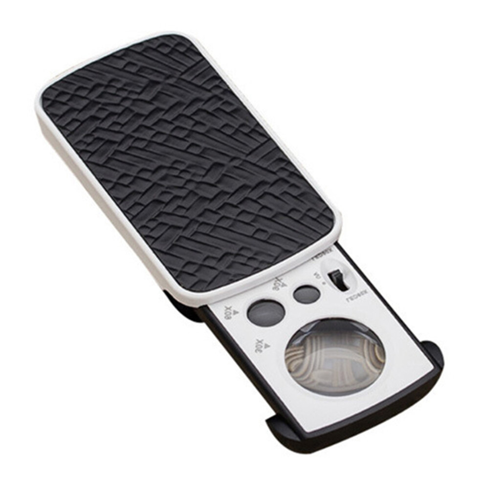 Led Magnifying Glass 30X 60X 90X Retractable Design Ergonomic Light 7754000224869