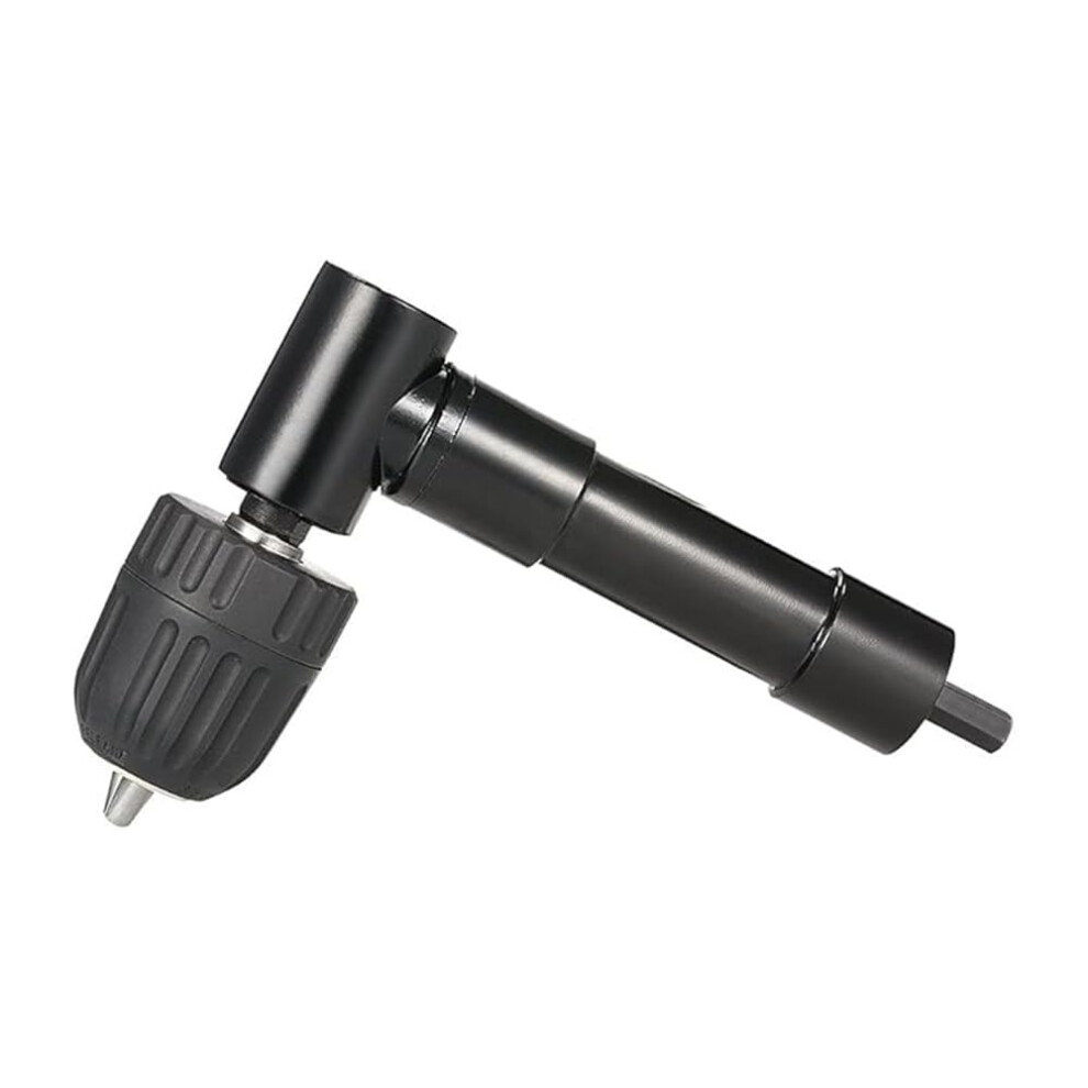 Right Angle Drill Adapter, 0.8-10Mm Chuck Range, 8Mm Shank, Right Angle Bend Extension, Plastic Collet 9354506622138