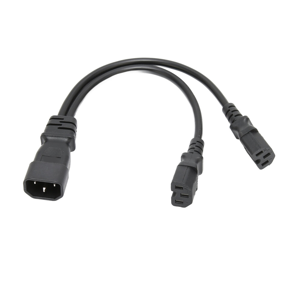 Iec320 C14 To Dual C15 Y Cable 12.6In For Printers & Projectors 250V 4051357048104