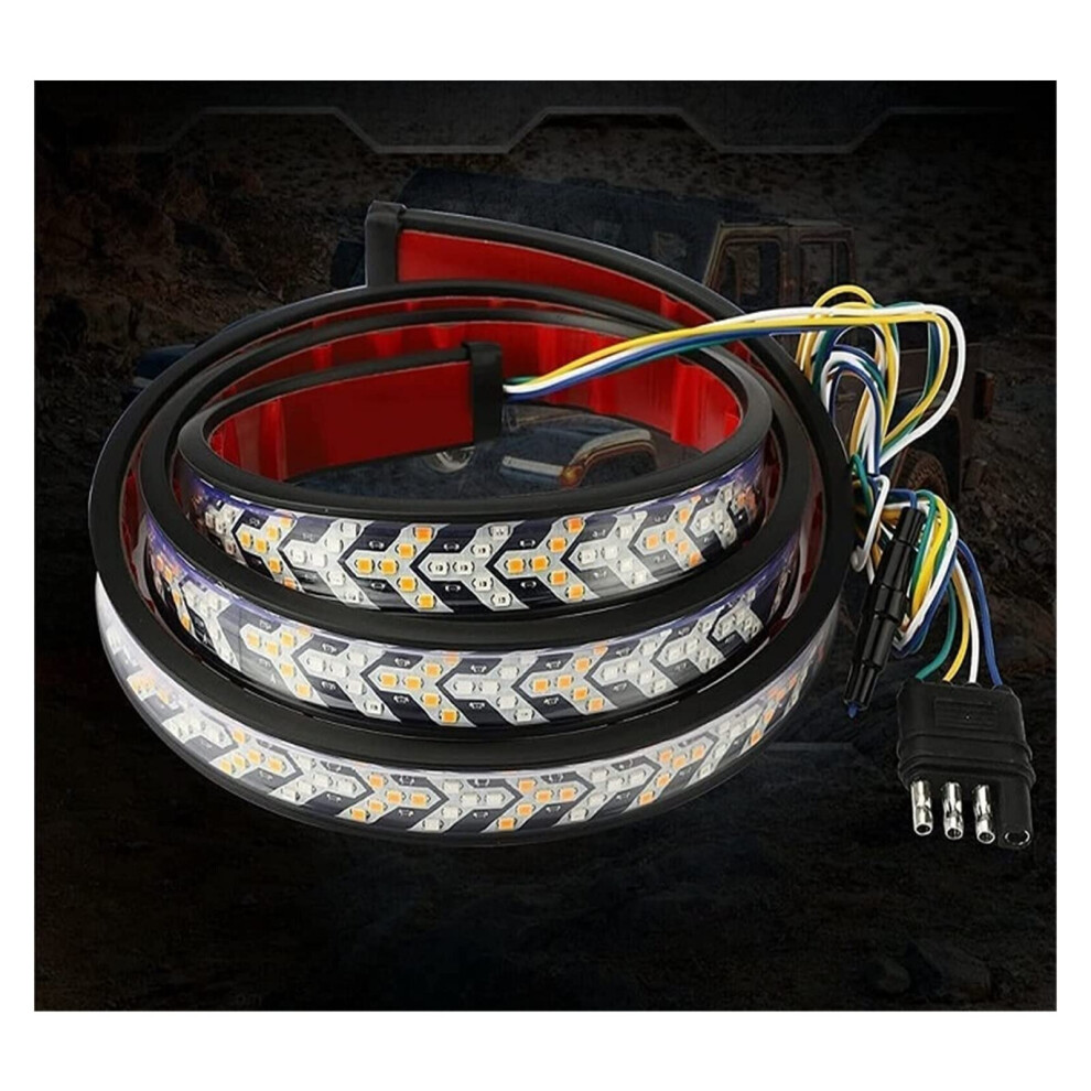 Tail S 12V For Dodge Ram 1500 2500 3500 4500 1.5M Tailgate Strip Bar With Reverse Turn Signal Light