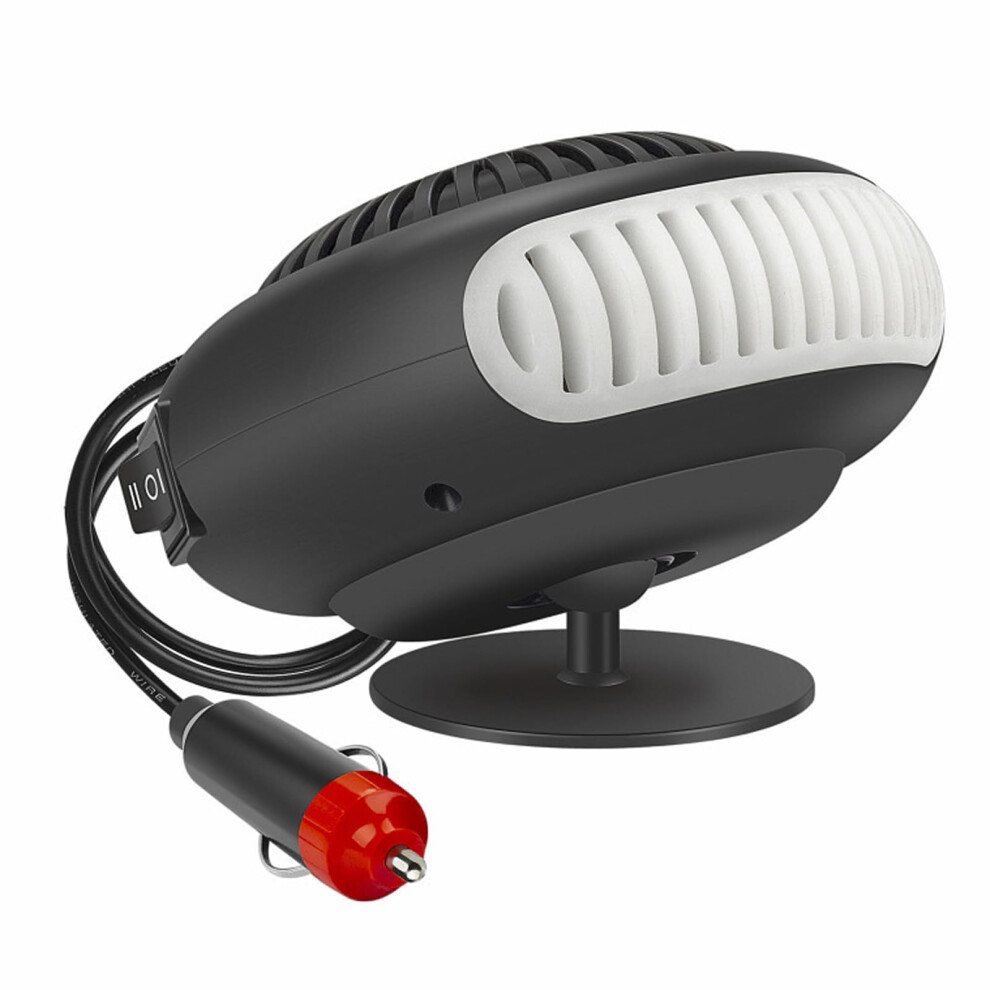 Car Heater Fan For Winter 12V/24V Portable 360 Rotatable Windscreen Defogger Demister Fast Heating Defrost 9105992835010