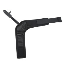 Aluminum Bow Caliper Release Aid with Neoprene Wrist Strap, Black