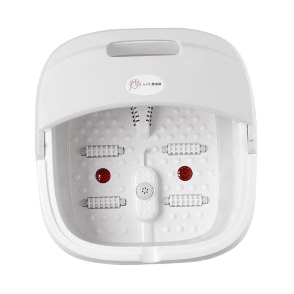 Foldable Foot Bath Basin Portable Foot Washing Bucket With Bump Massage For Home Use And Pedicures