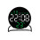 Plastic LED Desk Clock Combining Double Alarm Functions-02 1