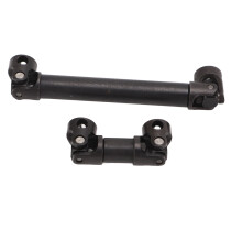 Steel RC Drive Shafts for SCX24 1/24, 32.5-41mm, Black