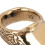 Engraved 22mm Copper Archery Thumb Ring with Anti-Lost Rope Design 9