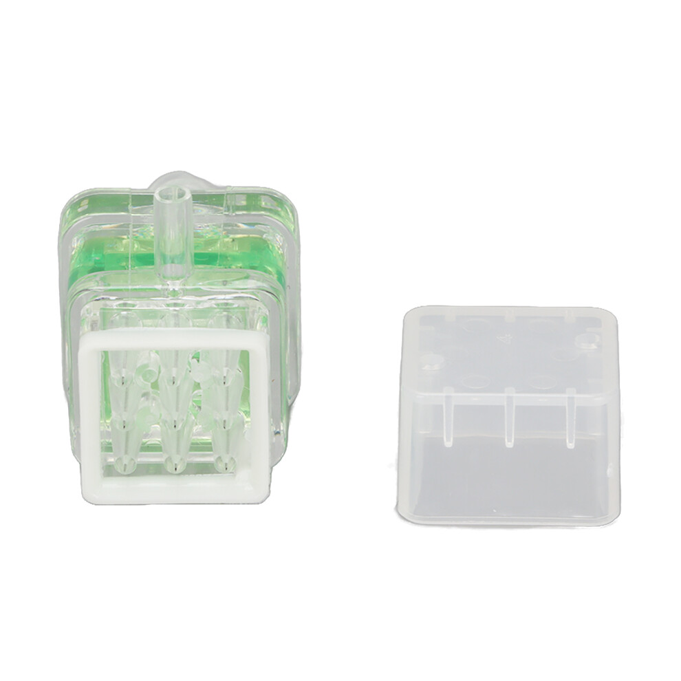 Green 9 Pin Micro Needle Cartridge Disposable For Micro Needle Pen Â Plastic