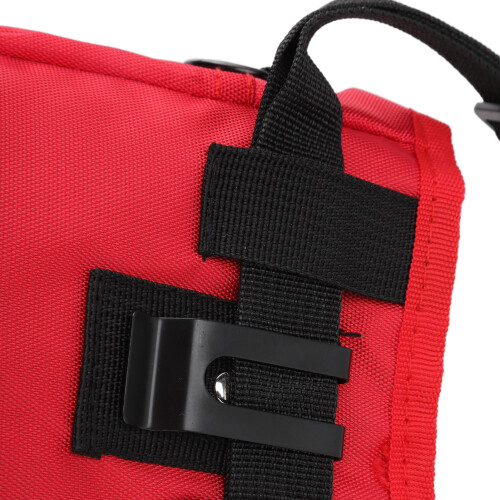 Multifunktionale Nylon-Hundesnackbeutel für Training, Große Kapazität, Rot 2