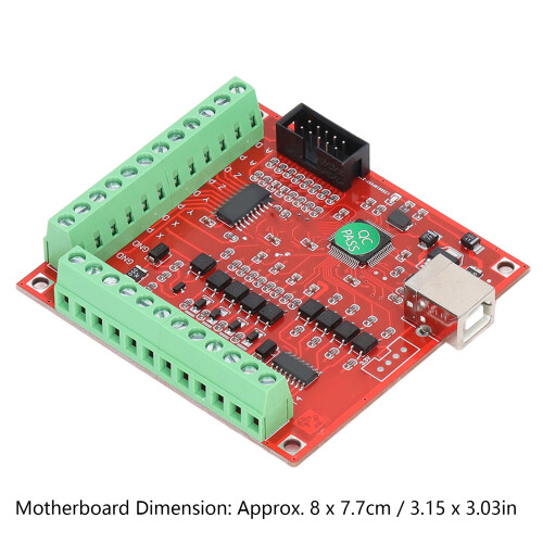 CNC Motion Controller Board 100kHz USB Breakout for Servo Motors Compact Design 2