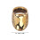 Copper Archery Thumb Ring 17mm Protects Thumb with Engraving Pattern 6