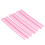 PP Plastic Pink 22mm Binding Rings 10 Pcs with Smooth Finish 14