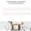 10 Pcs Loose Leaf Binding Spines 22mm Plastic Rings Transparent 5